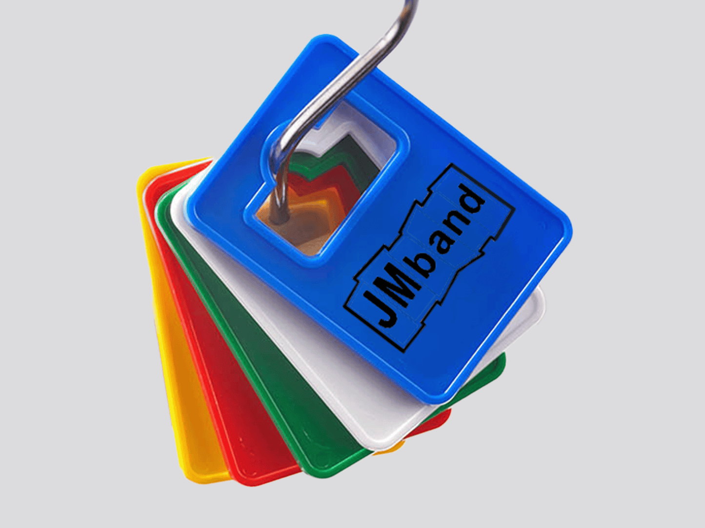 Plastové čísla do šatne D 100 ks s potlačou lístkov JM Band®