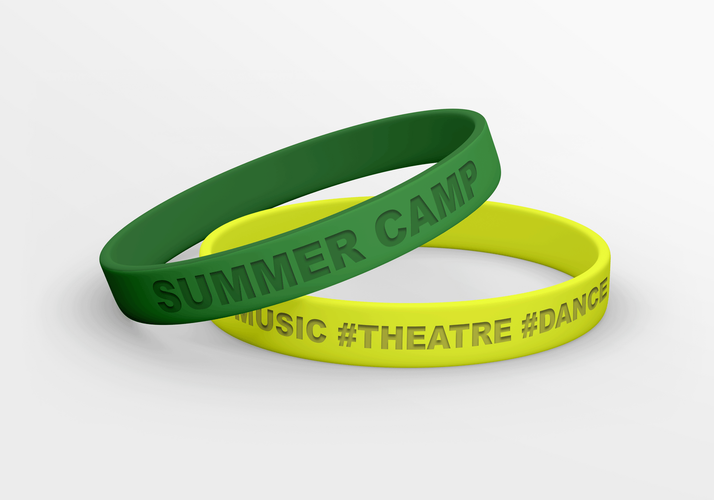 Silikónové náramky s reliéfnym vzorom Silikónové náramky JM Band®