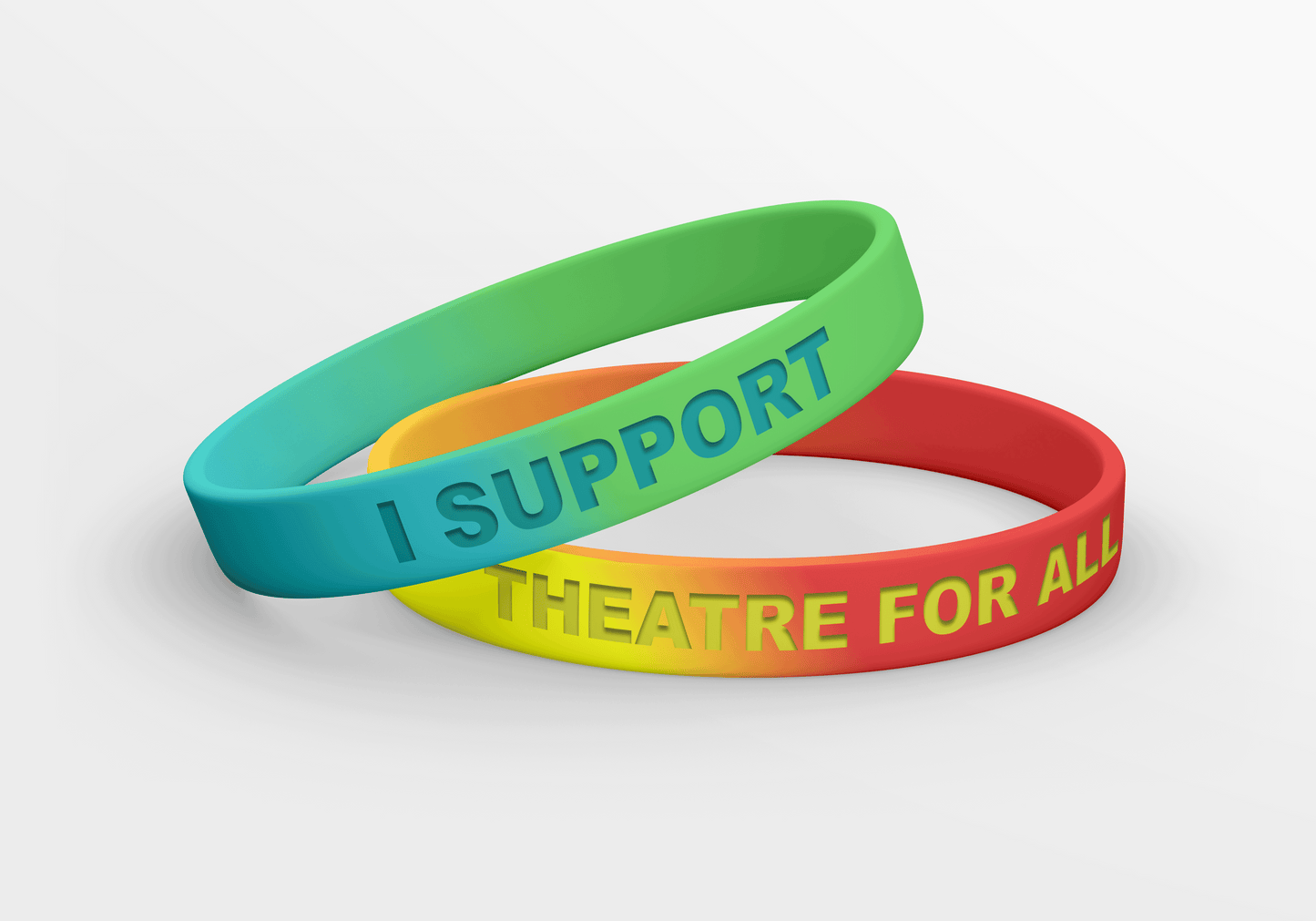 Viacfarebné silikónové náramky Silikónové náramky JM Band®