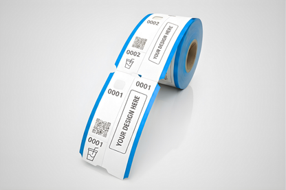 3-dielne lístky do šatne s potlačou - Vyžiadať si informácie