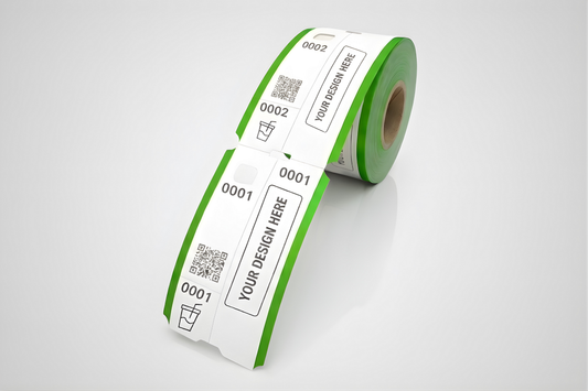 3-dielne lístky do šatne s potlačou - Vyžiadať si informácie