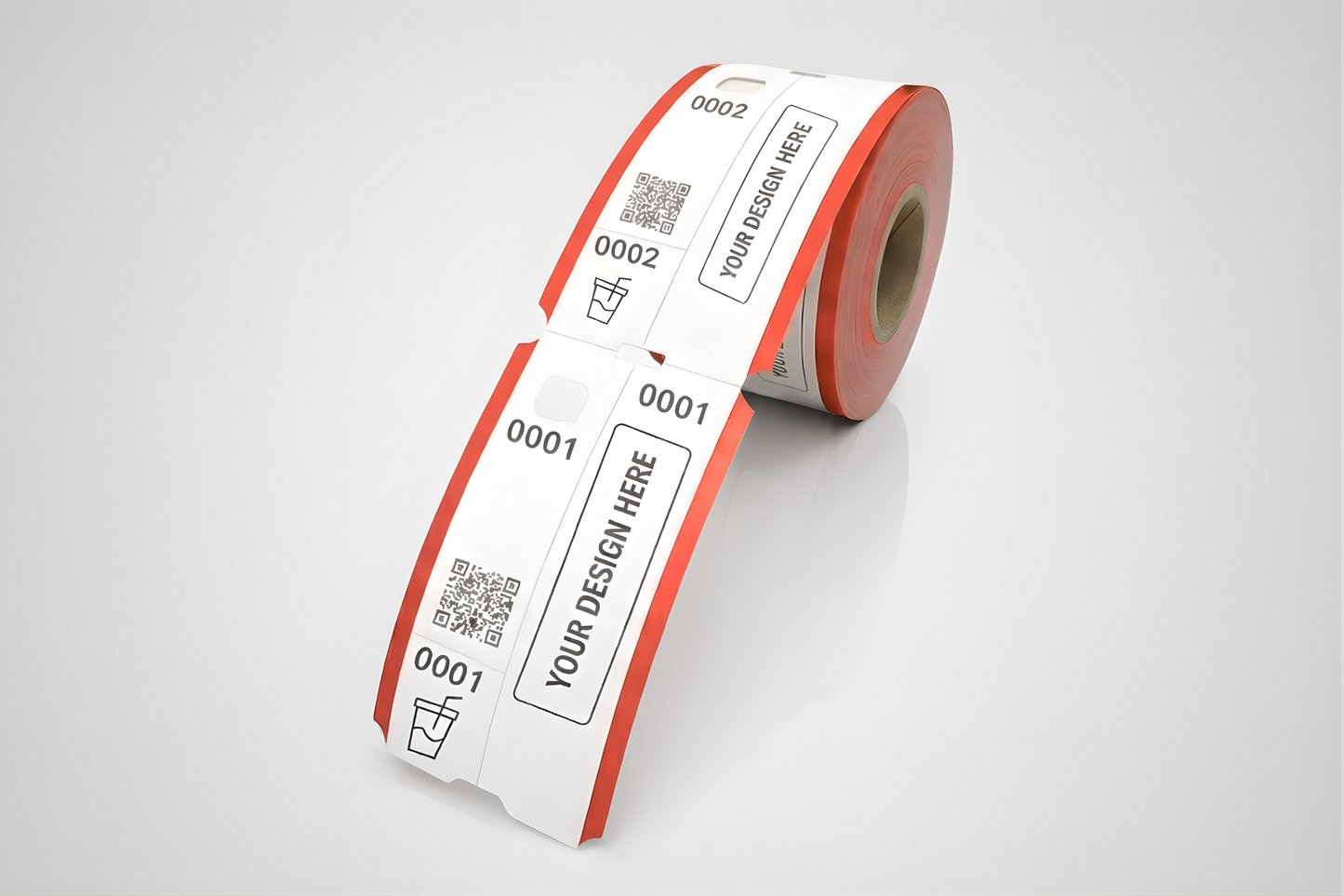 3-dielne lístky do šatne s potlačou - Vyžiadať si informácie