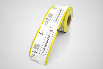 3-dielne lístky do šatne s potlačou - Vyžiadať si informácie