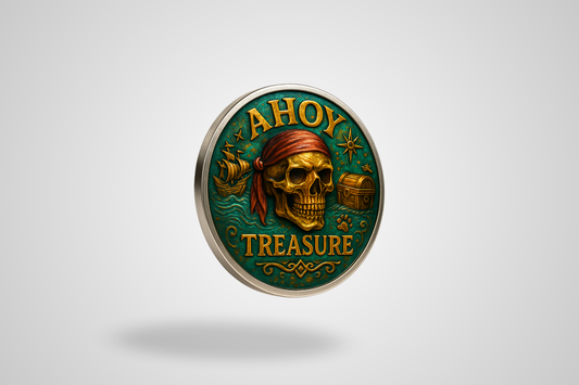 Metal Tokens with Color Printing