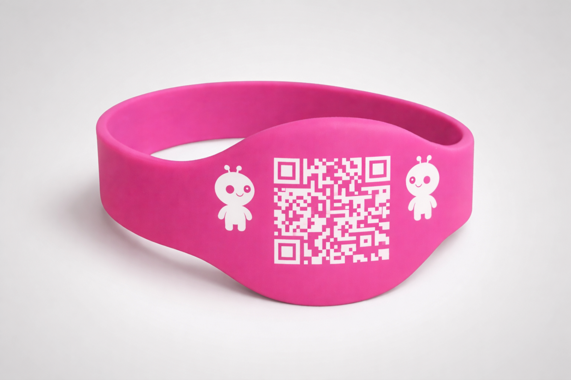 Silikónový náramok s pokročilou RFID a QR kódom od JM Band®